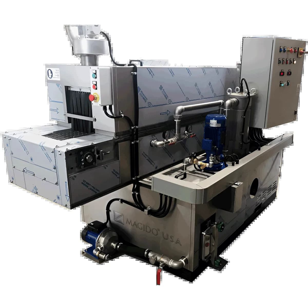 In-Line Belt Conveyor Washers